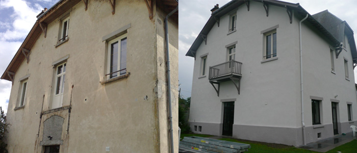 Ravalement & rénovation de façade